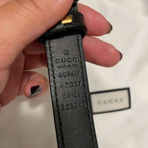 Gucci Leather belt with Double G buckle - Picture 3 of 4